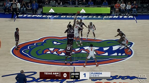 A delay of game penalty resulted in an administrative technical foul and a 1-0 pregame deficit for Texas A&M in one of the most peculiar scenes in recent college basketball history.