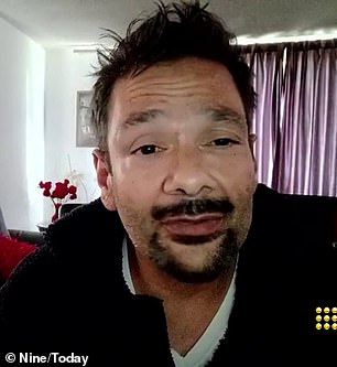 Mighty Ducks actor Shaun Weiss has spoken about his struggles in a rare television interview, two years after overcoming a serious drug addiction.  (Pictured in Channel Nine's Today Extra on Thursday)