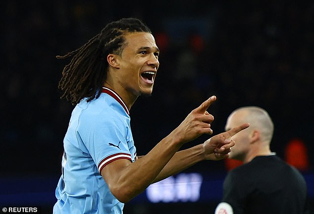 Nathan Ake scored Manchester City's winner against Arsenal shortly after the hour mark
