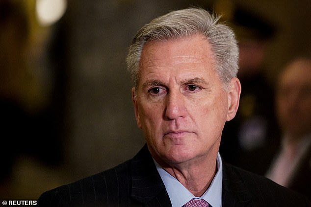 Speaker Kevin McCarthy is scheduled to visit Taiwan later this year.  Pictured: Speaker of the House Kevin McCarthy at the US Capitol in Washington, USA, January 12, 2023