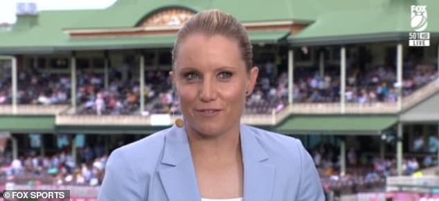 Australian female cricketer Alyssa Healy called the SCG cover as 