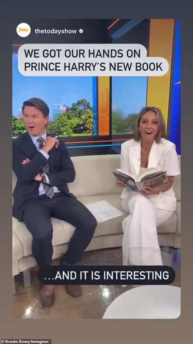 The Today show's Scherri-Lee Biggs was absent from the breakfast show's new promos on Wednesday after Brooke Boney joked that 