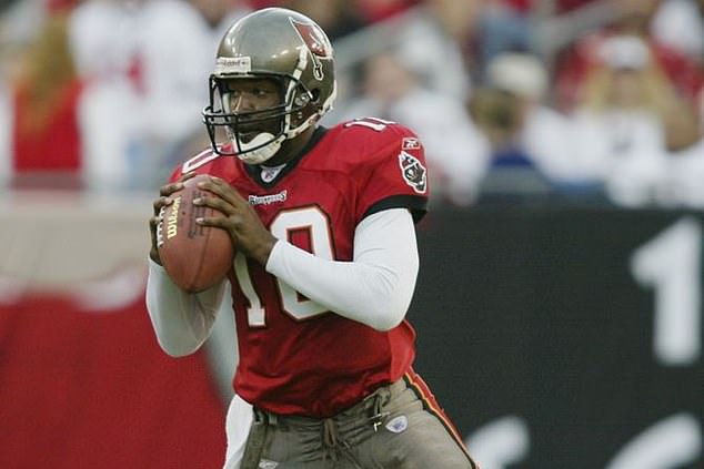 Former Bucs QB Shaun King (above) has said he hopes Tom Brady and the team part ways