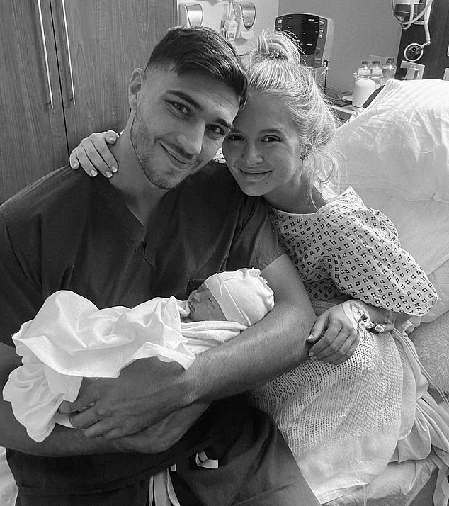 Molly-Mae Hague welcomed a baby girl with boyfriend Tommy Fury on January 23.