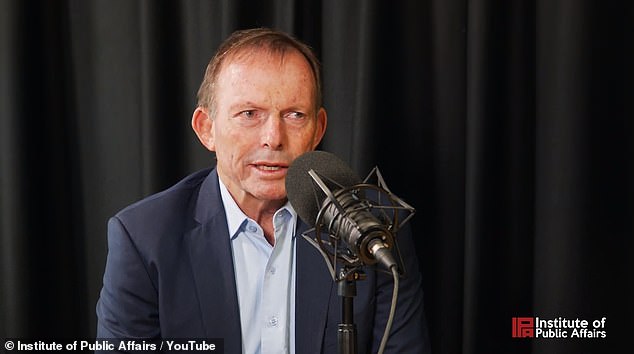 Former Prime Minister Tony Abbott (pictured) criticized companies that choose to let their staff work in Australia, saying they should focus more on offering better pay.