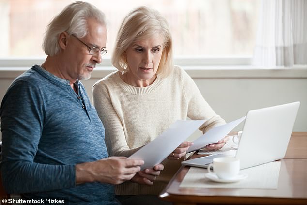 A retired couple was too embarrassed to tell their family after being scammed out of their $146,000 savings (file image of a retired couple)