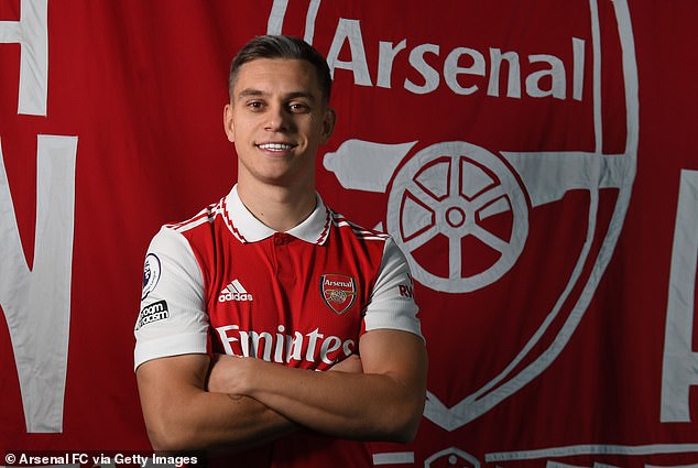 Trossard joined the Gunners in January for £21 million after spending three and a half seasons on the south coast