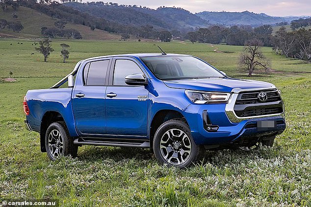 Toyota's HiLux was named the top seller in sales data released Thursday in a double win for the Japanese giant, which was also Australia's most popular brand.