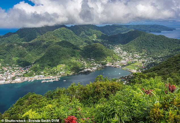 More than 300 travelers were stranded in picturesque Pago Pago (pictured), where passengers spent 21 hours touring the island, drinking beers and eating fast food.