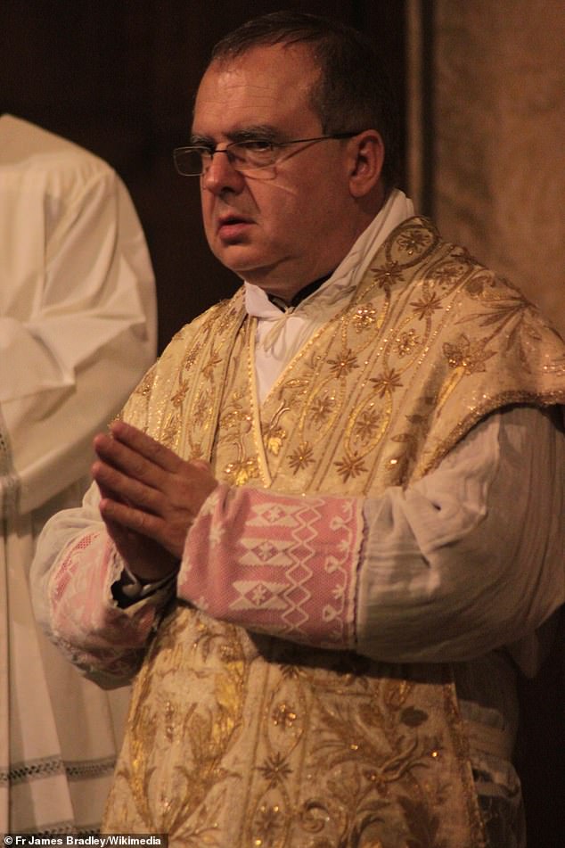 The Roman Catholic Church is investigating the resignation of Robert Byrne (pictured) as Bishop of Hexham and Newcastle in December