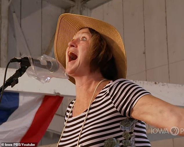 Onlookers couldn't contain their laughter after a video of women calling out their husbands' names at the Iowa State Fair went viral.