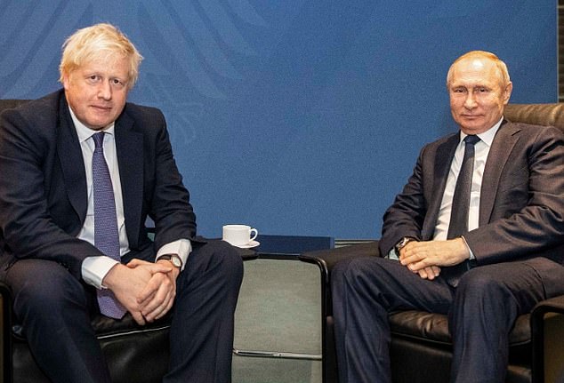 Boris Johnson said that Vladimir Putin bragged that 