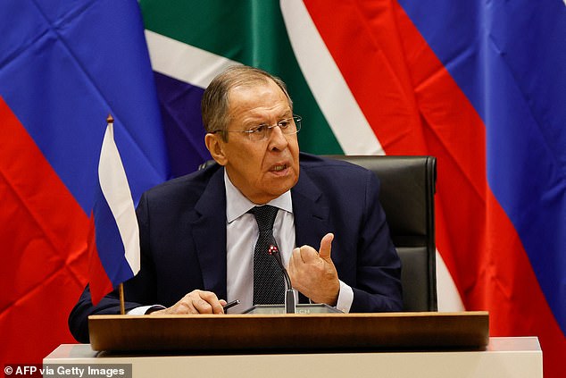 Russian Foreign Minister Sergei Lavrov warned today that the war between Russia and the West is no longer hybrid but 