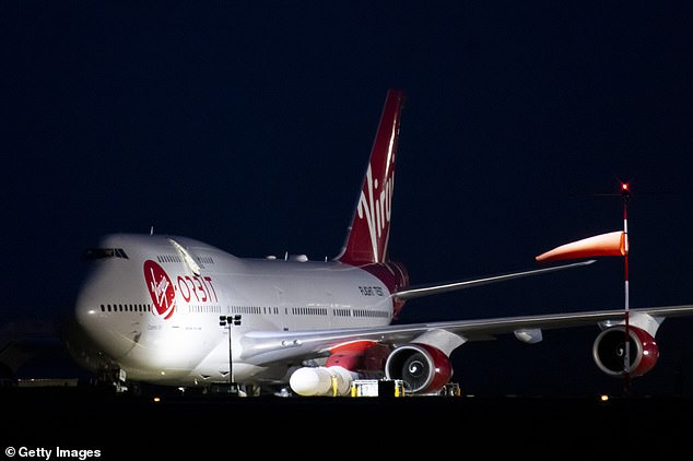 It was supposed to mark the dawn of a new space era for Britain but instead ended in devastating failure. Virgin Orbit's 70ft rocket was successfully launched from the wing of a modified 747 jumbo jet, only to suffer an 'anomaly' as it accelerated to space at 11,000mph