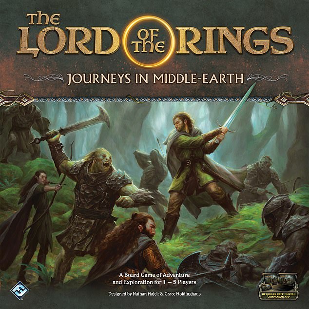 The Lord of the Rings: Journeys in Middle-earth (£109.99) comes in a box that's almost as bulky as Tolkien's book;  inside are hundreds of beautifully illustrated cards