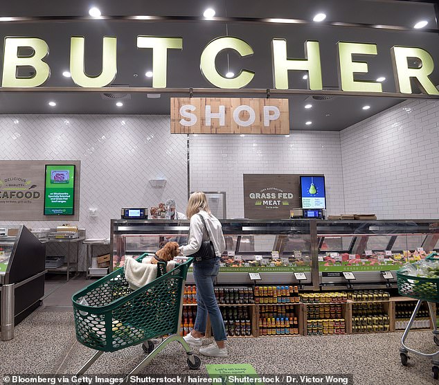 Woolworths will close 250 of its in-store butcher shops (pictured) by the end of March