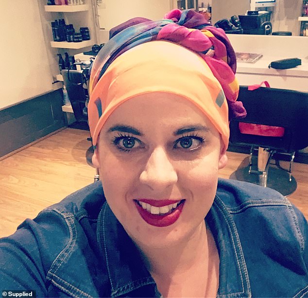 Nicole Loft (pictured in 2018) was diagnosed with breast cancer at age 30 after being told she tested positive for the BRCA1 gene at 25. The treatment required to kill the cancer meant her chances of getting pregnant decreased .