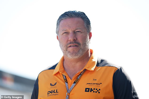 Zak Brown has endorsed Daniel Ricciardo for 