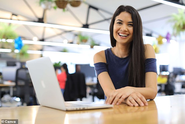 Melanie Perkins, who co-founded the graphic design platform with two others, shares the title of youngest Australian billionaire with Ginia Rinehart