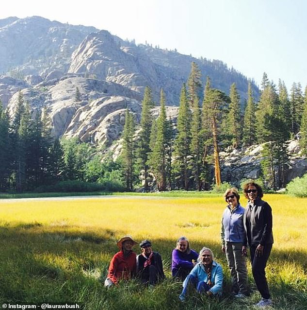 The group also visited California's Sierras of Yosemite National Park in 2016