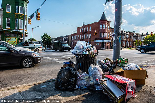 Baltimore, Maryland, is considered the dirtiest city in the country, with six of its counties on the list of most sanitation complaints