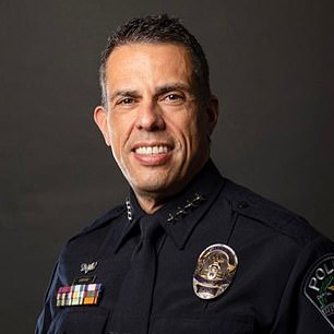 Austin Police Chief Joseph Chacon said he would retire with 'a heavy heart' and said now was 'the right time' to step down