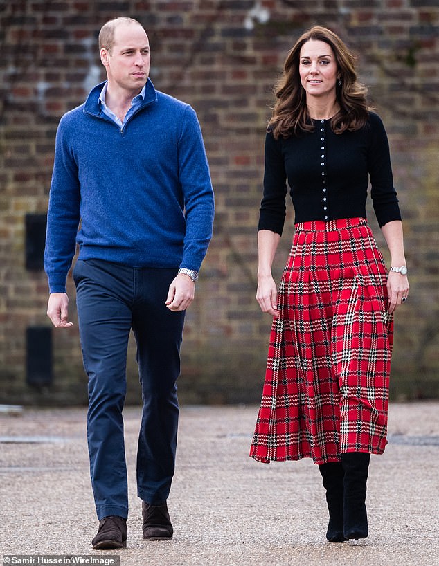 The new event will bring celebratory fun to the grounds of Kensington Palace in central London (William and Kate are pictured in the palace)