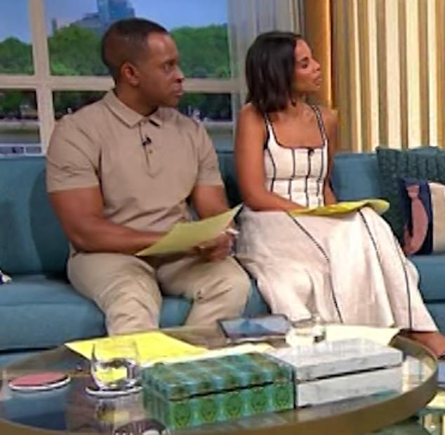 Confirmed!  On Friday's show, hosts Andi Peters and Rochelle Humes confirmed when she would return and also announced that Alison Hammond would be joining the presentation.