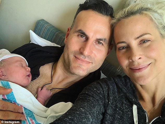 Miracle: Brittany and her husband, Adam Touni, welcomed their daughter, Hope Rose Touni, on October 24, 2021