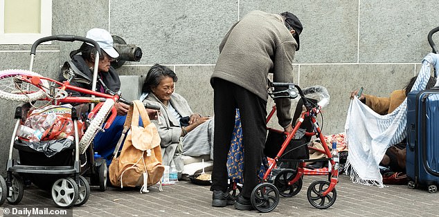 It is believed that more than 4,000 people sleep on the city streets every night