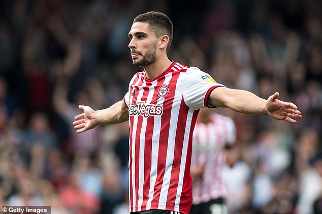 Maupay was previously a Brentford player in the Championship between 2017 and 2019