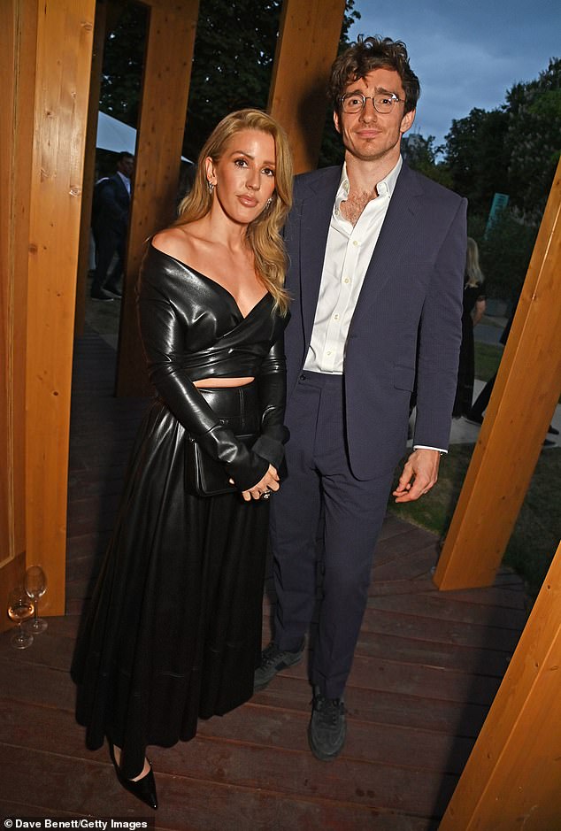 Split: Ellie and her husband, art dealer Caspar Jopling, 31, have been living separately for at least six months