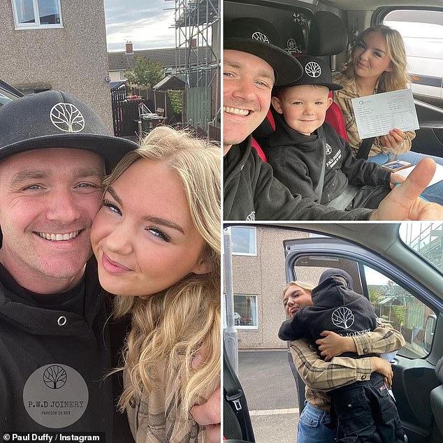 Mr Duffy has a teenage daughter and a four-year-old son, who can be regularly seen on his social media pages as he accompanies his father to work