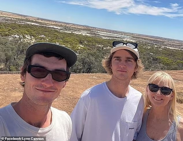 Lynn Cannon (far right) was stabbed seven times by her ex-husband on the day she died, the couple had split two years before the horrific incident