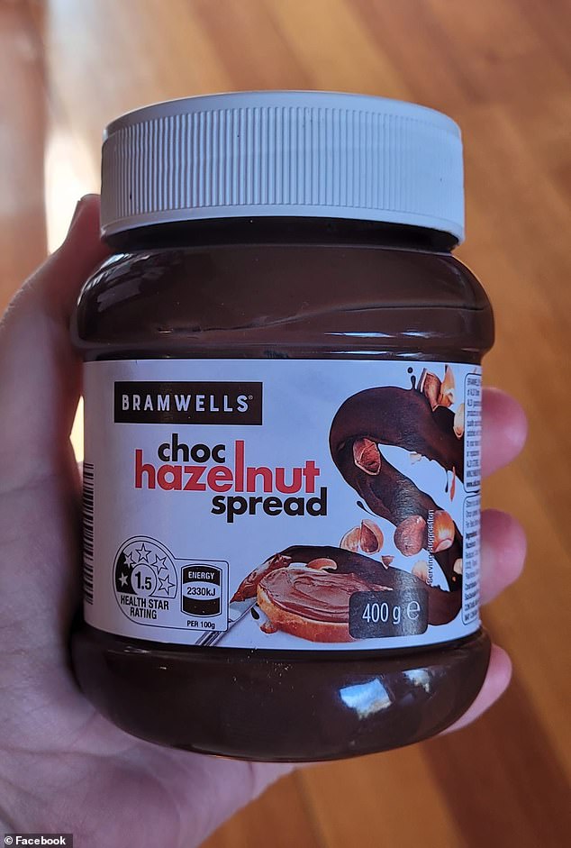 You can enjoy a generous portion of this choc hazelnut spread on toast, or scoop some onto a spoon like another very famous hazelnut spread