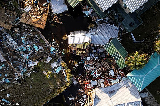 The hurricane, which made landfall Wednesday morning, is expected to cause billions of dollars in damage