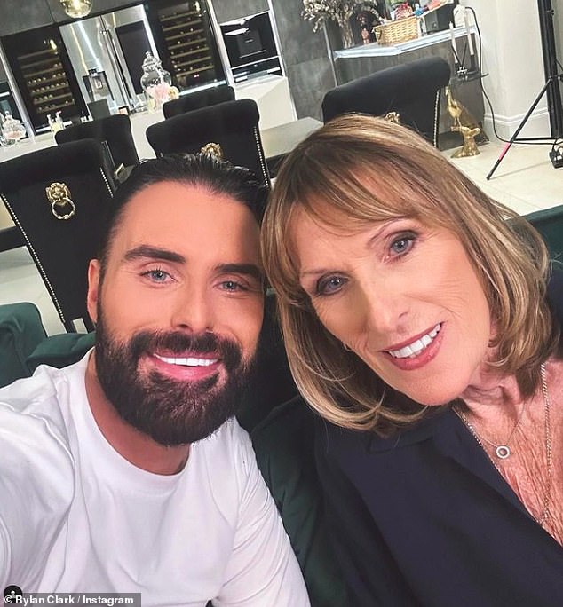 Oh no!  Rylan Clark, 34, has revealed his 71-year-old mother Linda was rushed to hospital for emergency surgery while on holiday