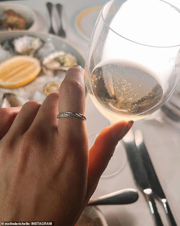 The biotech CEO surprised the fashion and beauty CEO with a 'gorgeous eternity ring' they showed off on Instagram