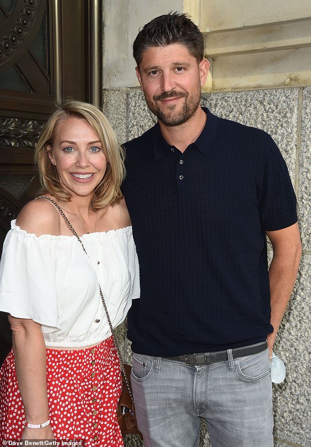 For example: Laura shared that she was an 'emotional person' following her divorce from husband Alex Goward (pictured together in June 2022) after they reached a 'breaking point' during the lockdown