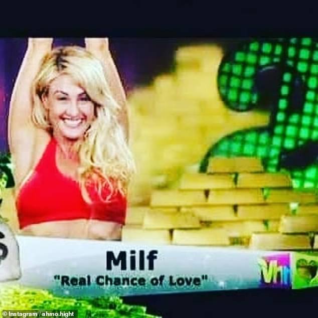 Chicago native Hight was also a contestant on the reality series Real Chance of Love, in which 17 women compete for the love of brothers Ahmad and Kamal Givens.  She starred in the show under the nickname 'Milf' (pictured)