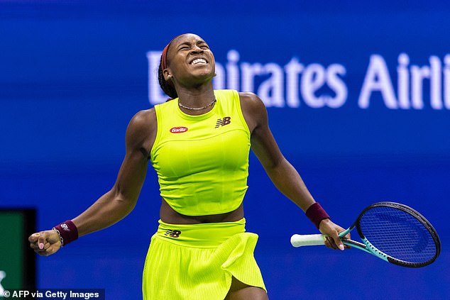 Gauff came back after dropping the first set to win 3-6, 6-3, 6-0 in the third round