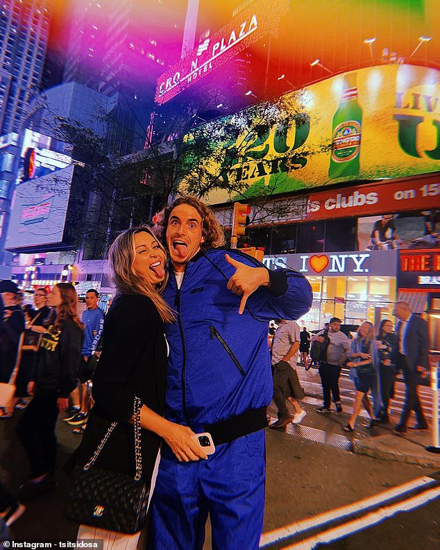 Badosa has been out injured, but they both jumped at the chance to explore New York City this week