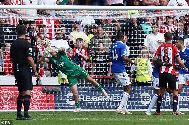 Jordan Pickford scored an unfortunate own goal, but saved a result with a last breath