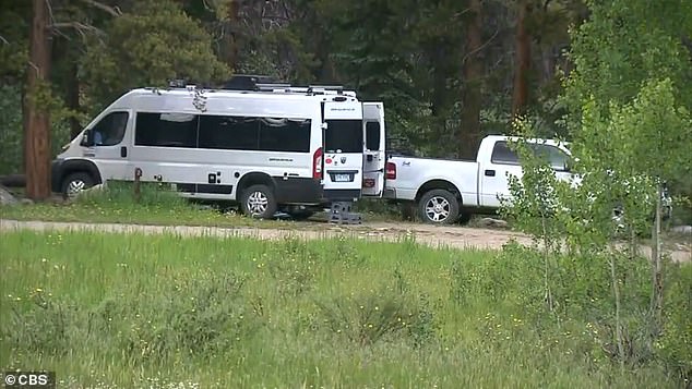 The first of the three bodies was reported to authorities when a hiker came across the campground about 20 miles from the town of Gunnison.