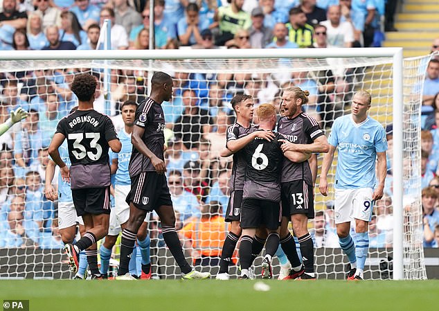 Fulham had put in a decent tactical performance in the first half, giving City some discomfort, with Ream paying off the fruits of their efforts.