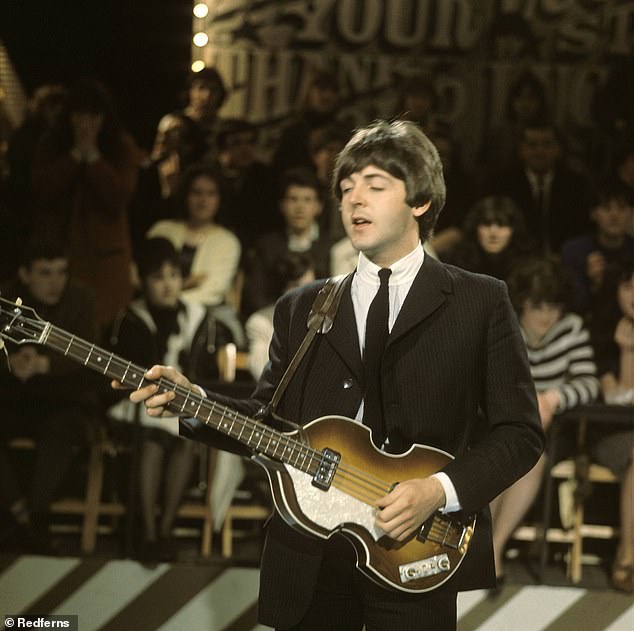 McCartney bought the guitar in Germany while the band lived in Hamburg, with McCartney previously saying he 