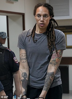 WNBA player Brittney Griner