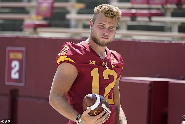 Iowa State QB Hunter Dekkers has also been accused of gambling on Cyclones sporting events