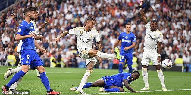 Spanish striker Joselu scored the equalizer for Real just after the break to kick off the comeback