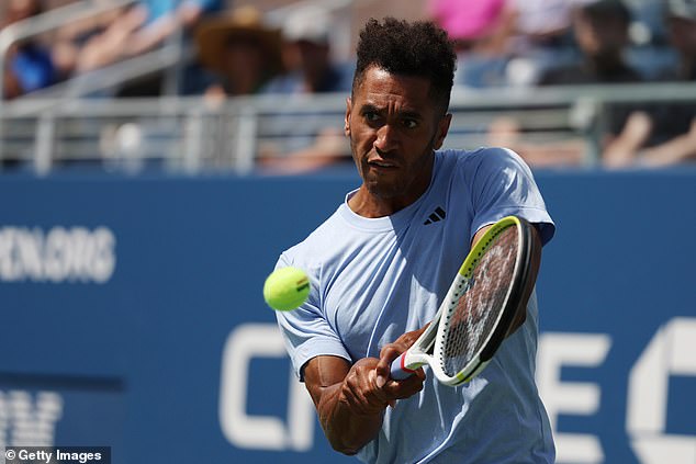 The 21-year-old defeated American Michael Mmoh 6-4 6-2 3-6 6-3 in the third round of the US Open